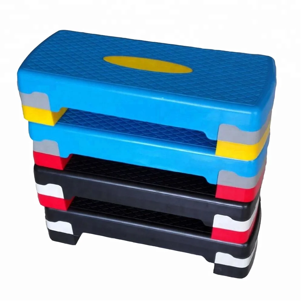 Adjustable Fitness Aerobic Stepper for Body Building Step Platform