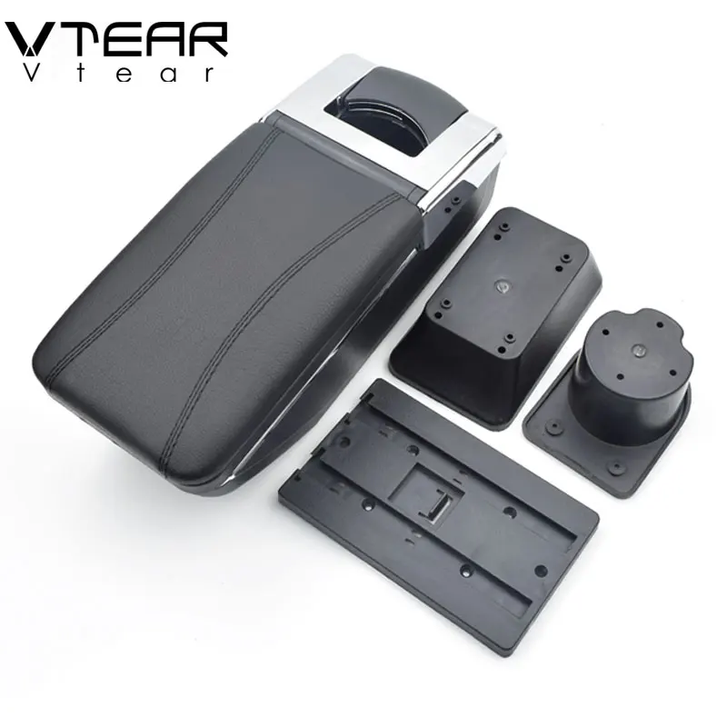 Vtear for Geely gc6 Armrest Interior Center Console Storage Box Arm Rest Car-styling Decoration Accessories Parts Organizer