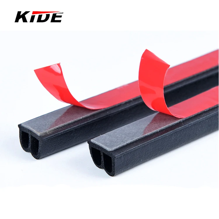 self adhesive car door insulation rubber seal