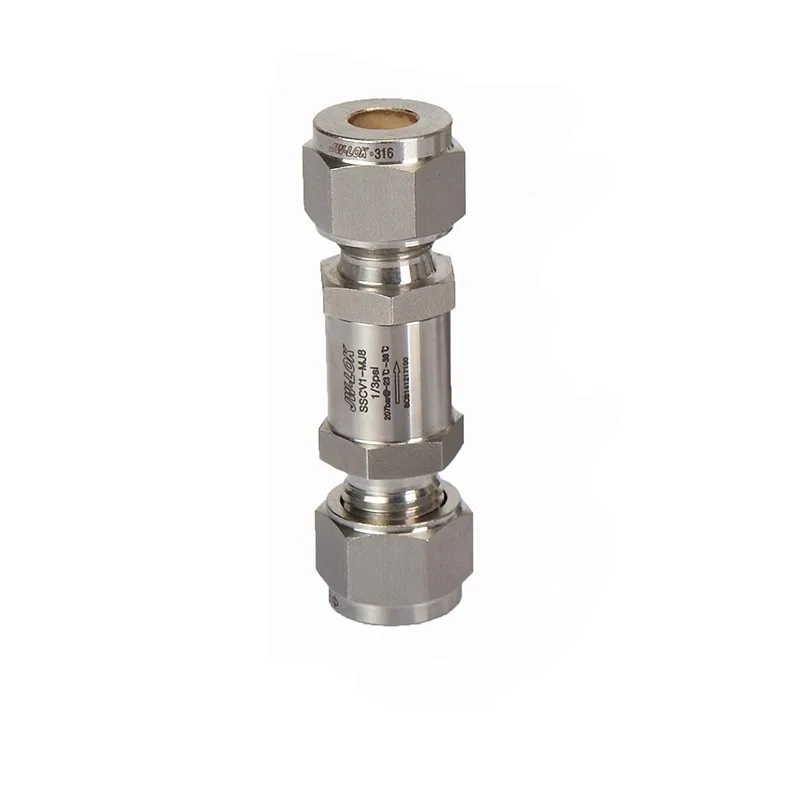 JW-LOK instrument one way check valve manufacturer