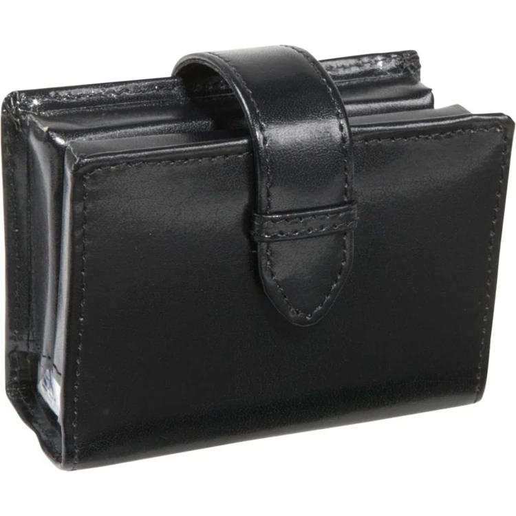 fashion double decker PU leather playing card case gift