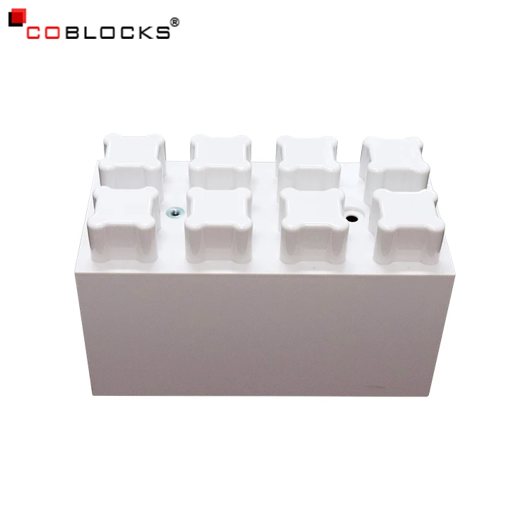 Modular blocks for castle wall modular food kiosk event equipment decoration kiosk bar house drywall of partitions