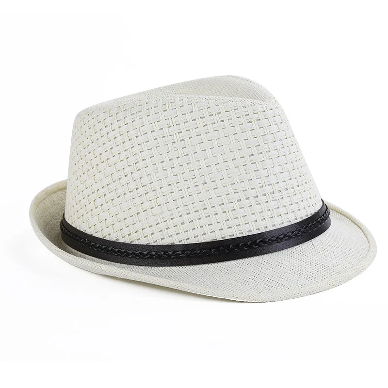 Fashion summer sun paper straw hats factory