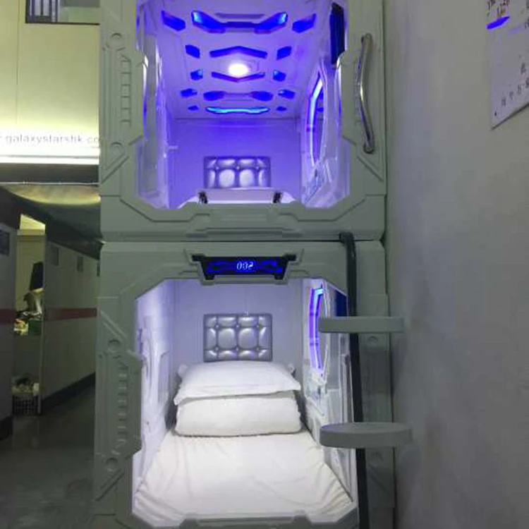 
Japanese popular wholesale capsule pod capsule bed sleepbox hotel funiture resting hotel pod capsule 