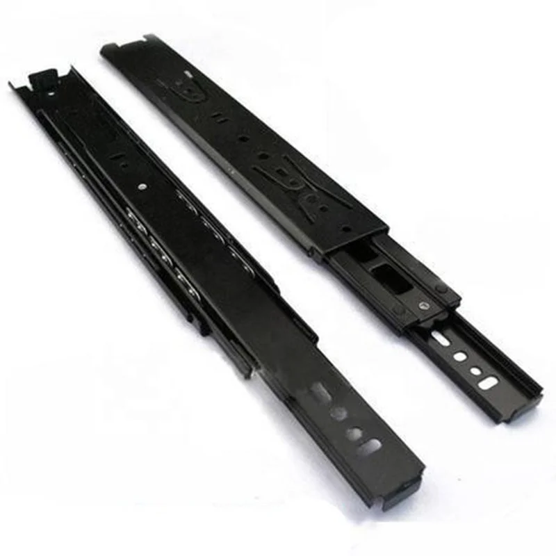 black heavy duty under mount drawer slides drawer channels