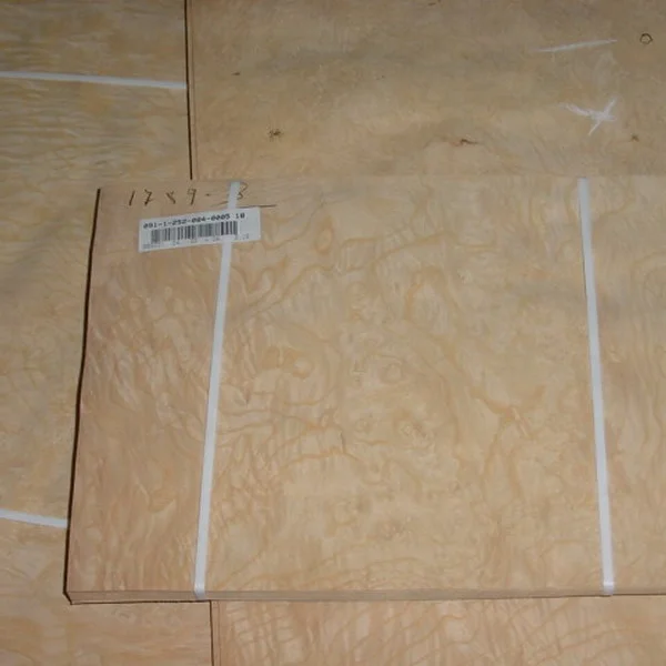 Natural Ash Burl Wood Veneer for Hotel Design