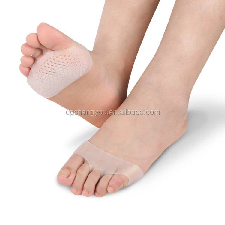 ladies high heel shoes breathable silicone gel metatarsal feet toe sleeve protector relaxers