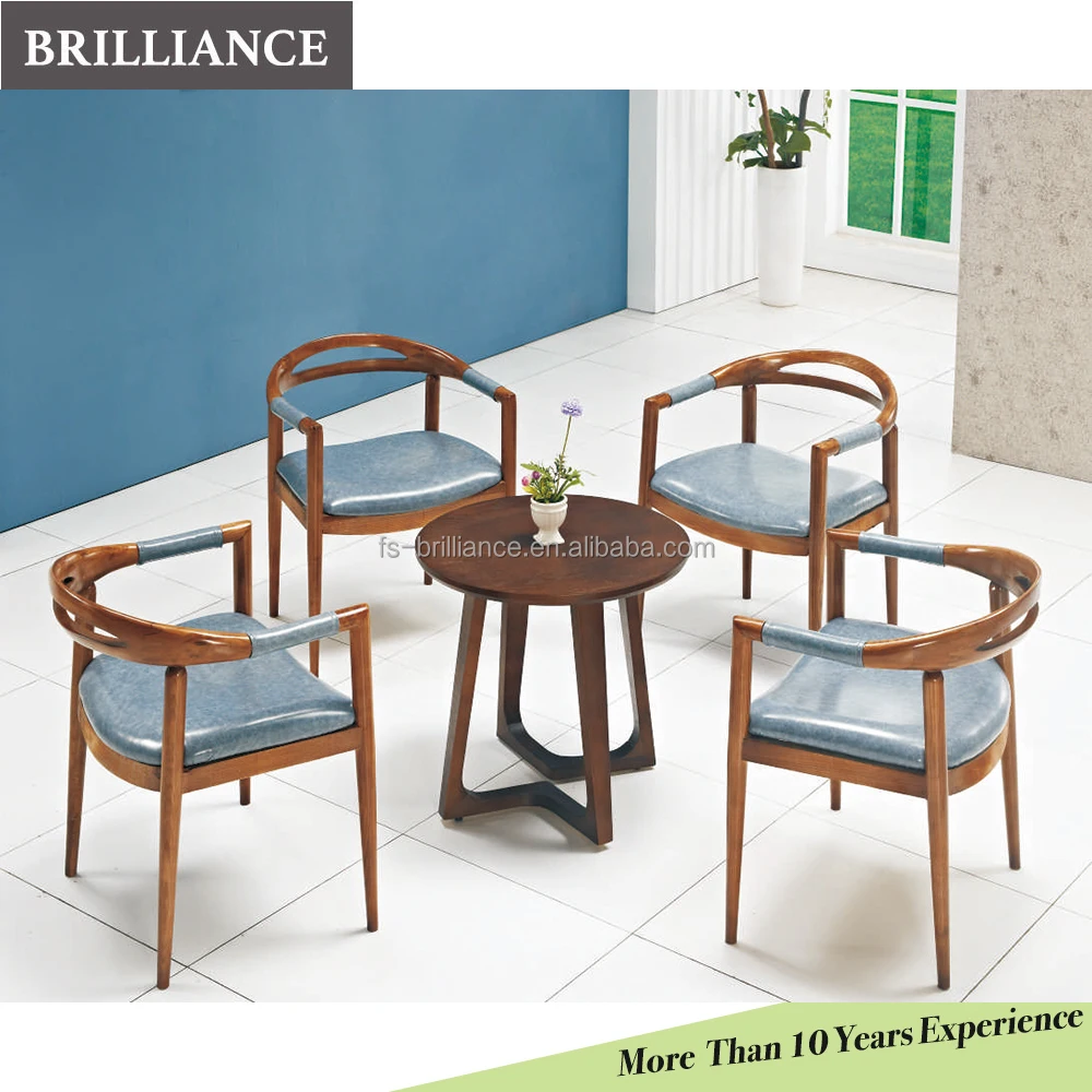 
American antique wooden chair designs cafe shope furniture 