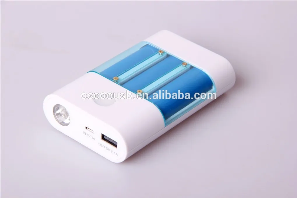 фантазии 6000 мач светодиодный фонарик банка переносных власти 2014 горячая продажа