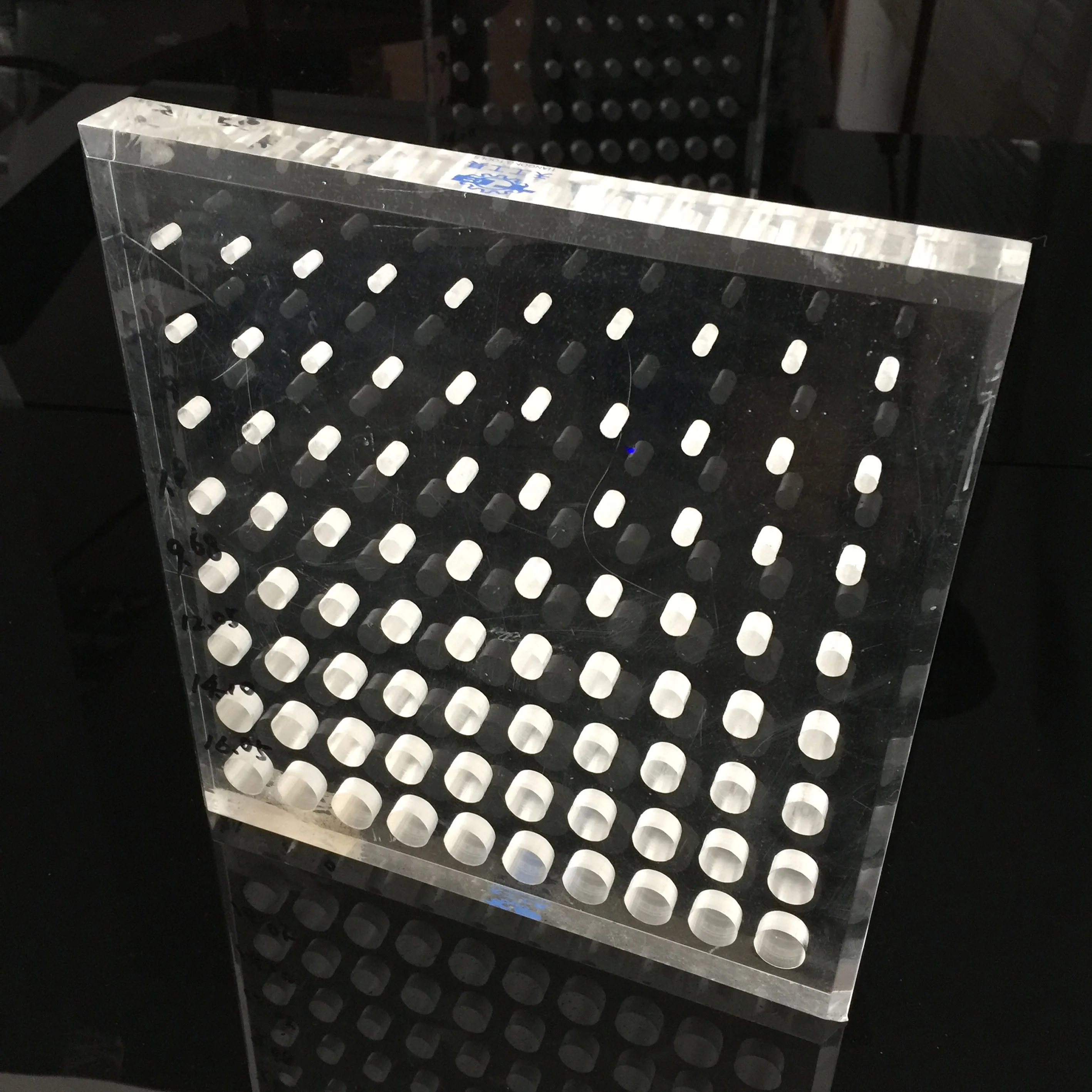 
Acrylic body piercing jewelry plexiglass display stand 