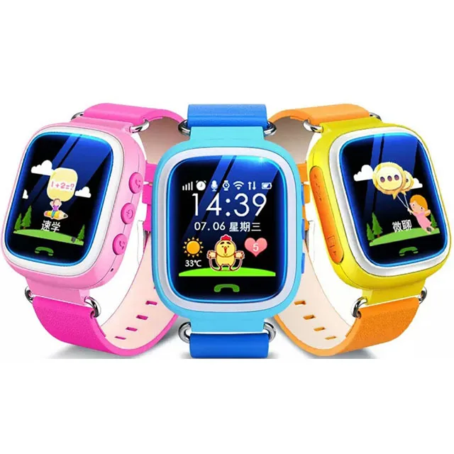
Cheap Kids SOS Smart Watch Anti-Lost SOS Calling Remote Monitor Child Waterproof Smart Watch 