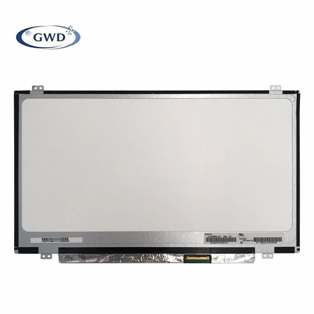 14.0' slim 40pin 1366x768 Lcd panel B140XTN03.6  HB140WX1-300 laptop parts Lcd screen