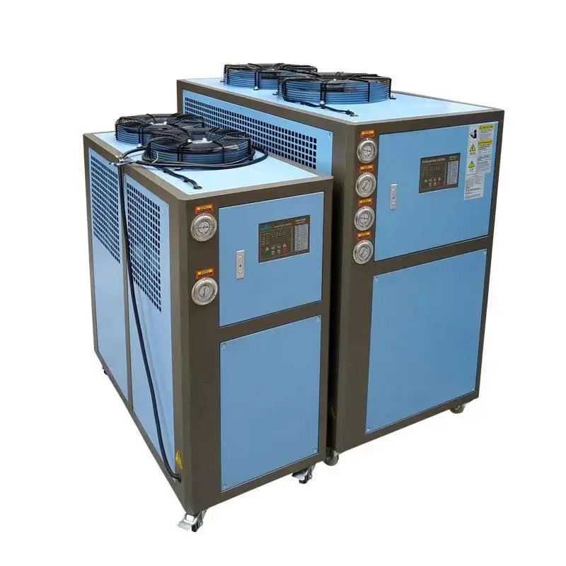 Wholesale price CE standard plastic industry small air cooled industrial water chiller