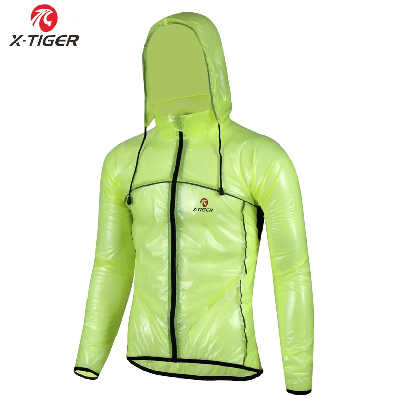 X-TIGERT Pro Cycling Raincoat Cycling Jacket Cycling Jersey Windcoat MTB Bike Clothing Rainproof Waterproof Bicycle Clothes