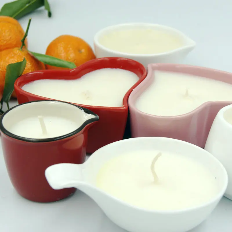 
High quality Essential Oil Massage Candles for Sexy and SPA 