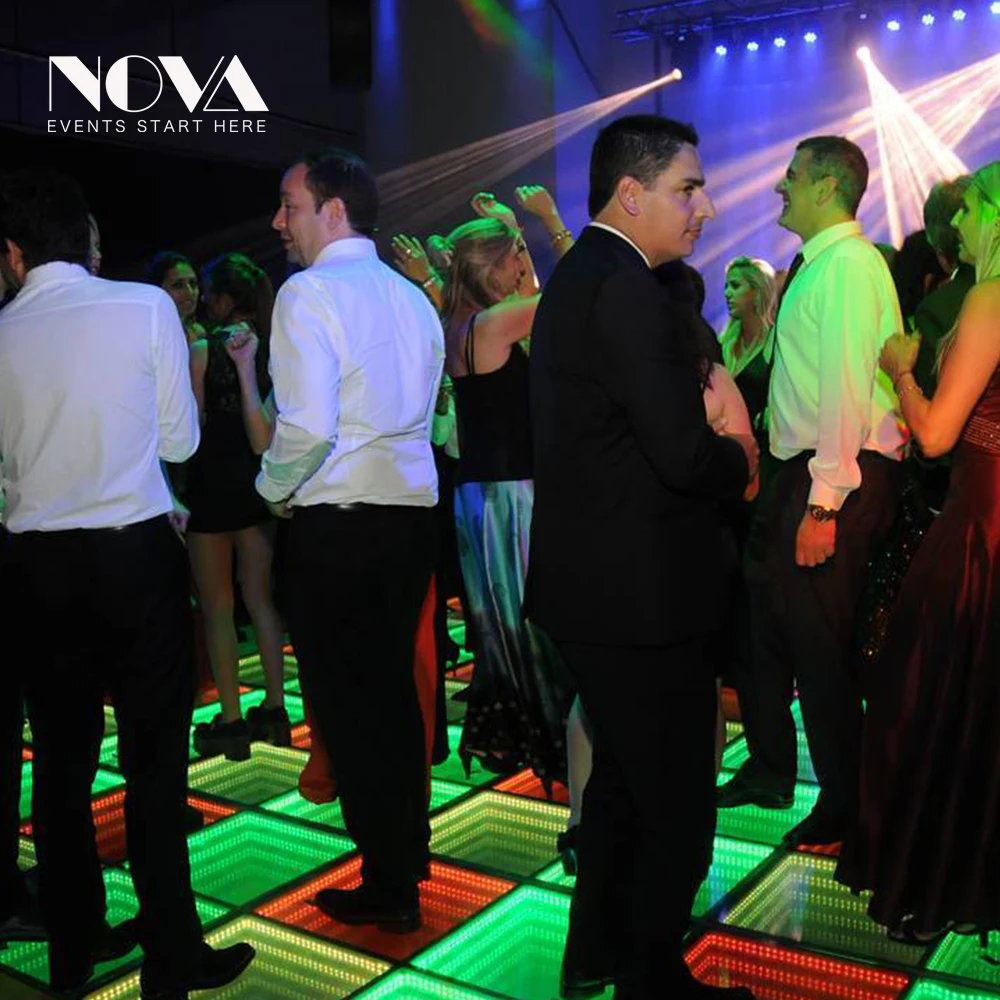 2021 New Products 3d Magic Cube Rgb 3 In 1 Led 3d Dance Floor