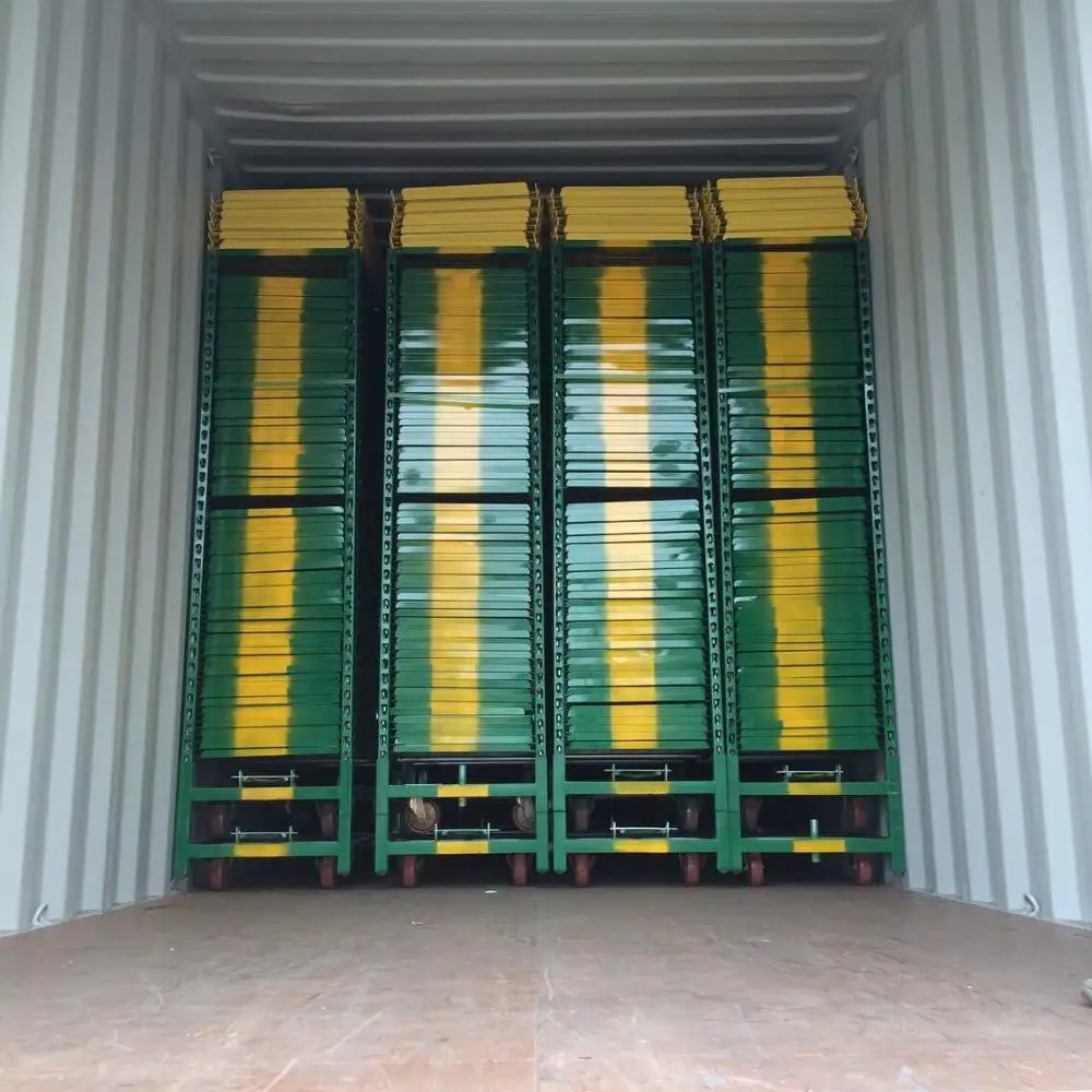 
CC Container danish flower trolley garden tool cart for seed 