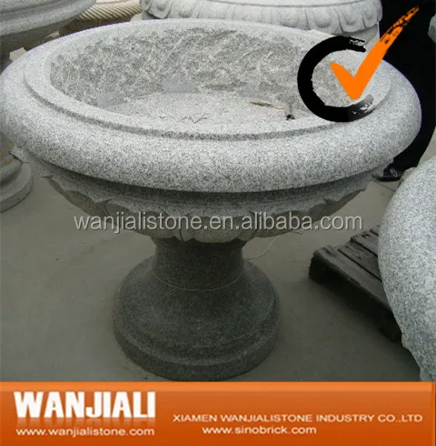 
Hand Carved Natural Stone Giant Flower Pot 