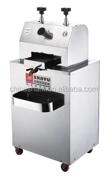 
SY-300 New Electric Stainless Steel Desktop Sugar Cane Sweet Sorghum Press Juicer 