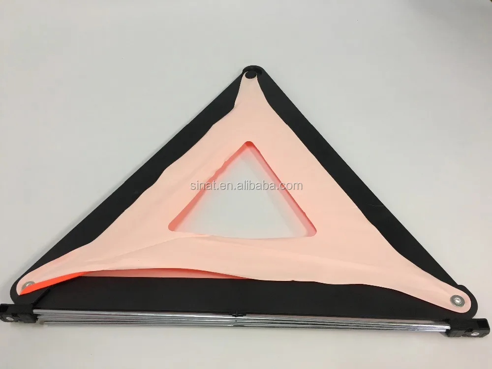 Vehicle Fault Reflective Warning Triangle With 4 Legs