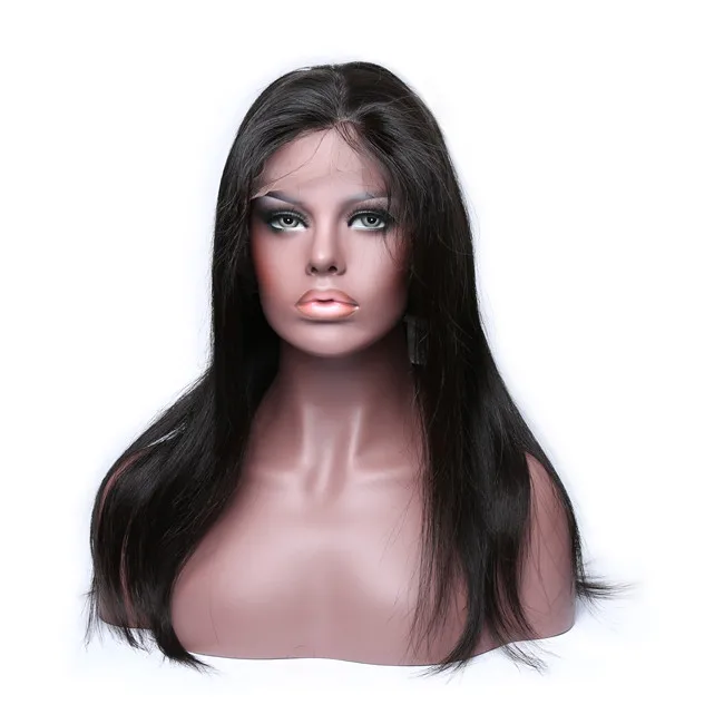JP Hair 100% unprocessed virgin hair Malaysian silky straight wave human hair wig