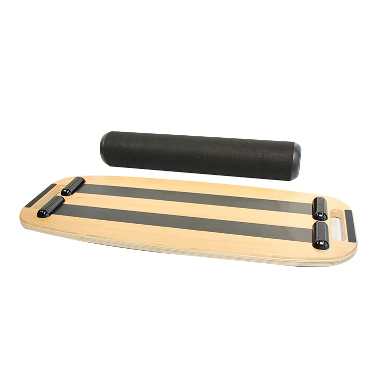 Anti-Slip Surface balance board Fitness Wobble Balance Board Wooden Rocker Board