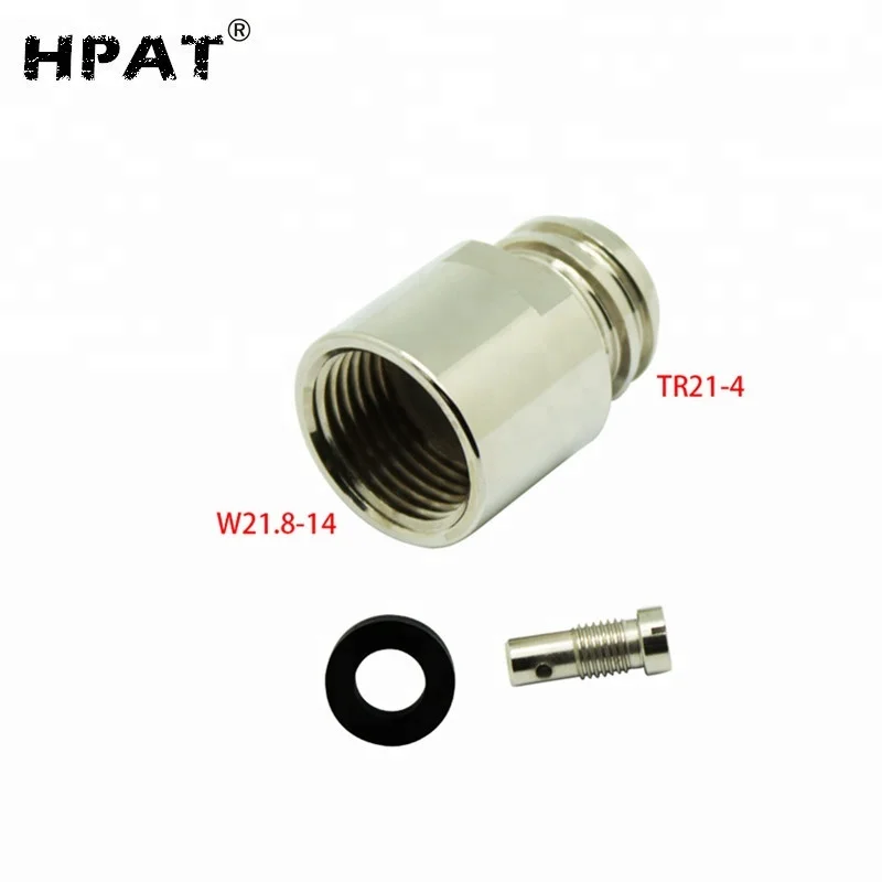 CO2 Cylinders Tank Soda Thread TR21*4 to W21.8-14  Converts Adapters