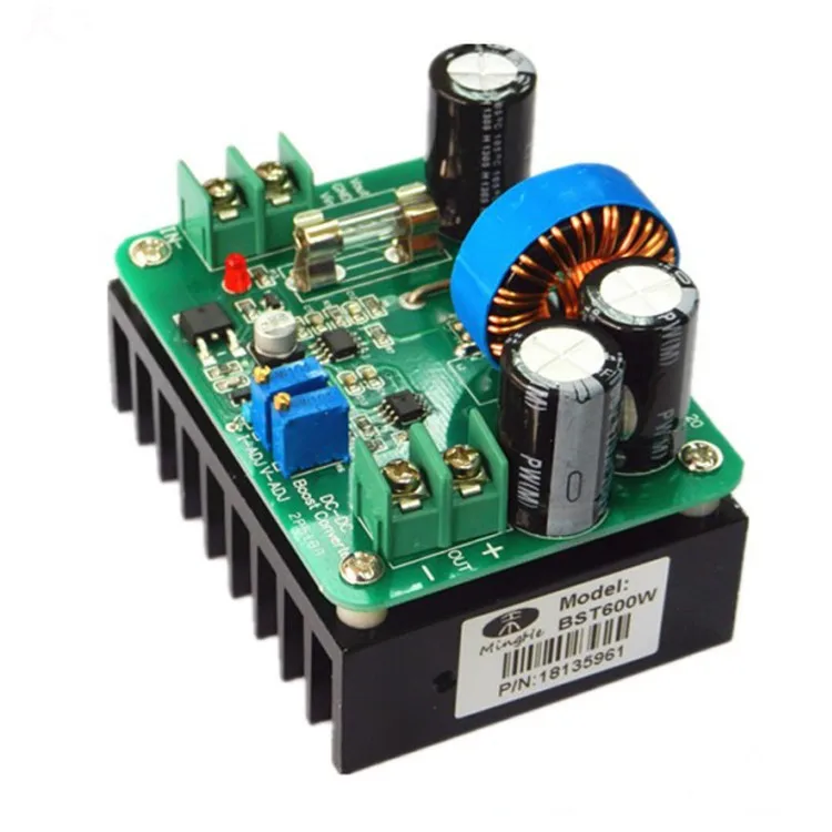 Цифровой DC-DC усилитель модуля преобразователя 600W 12-60V-12V-80V импульсный источник питания трансформатор модуль