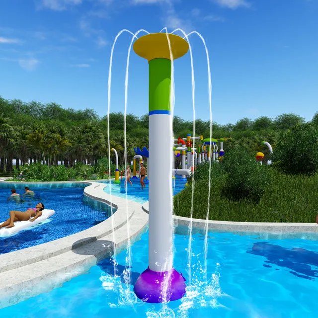 fiberglass Water Park Spray Water Splash Pad Toys for Sale