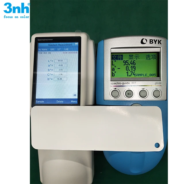 3nh ns 800 спектрофотометр с 45/0 Оптический структура для живописи промышленности подобный бык 6801 Spettrofotometri