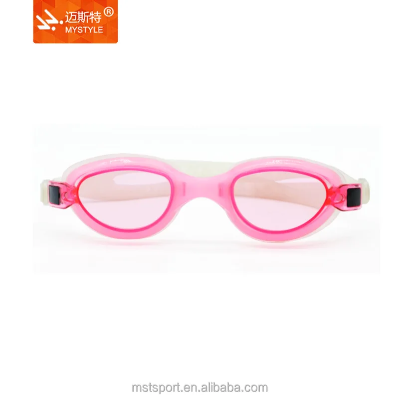 Competition prescription optical swim goggles for adults