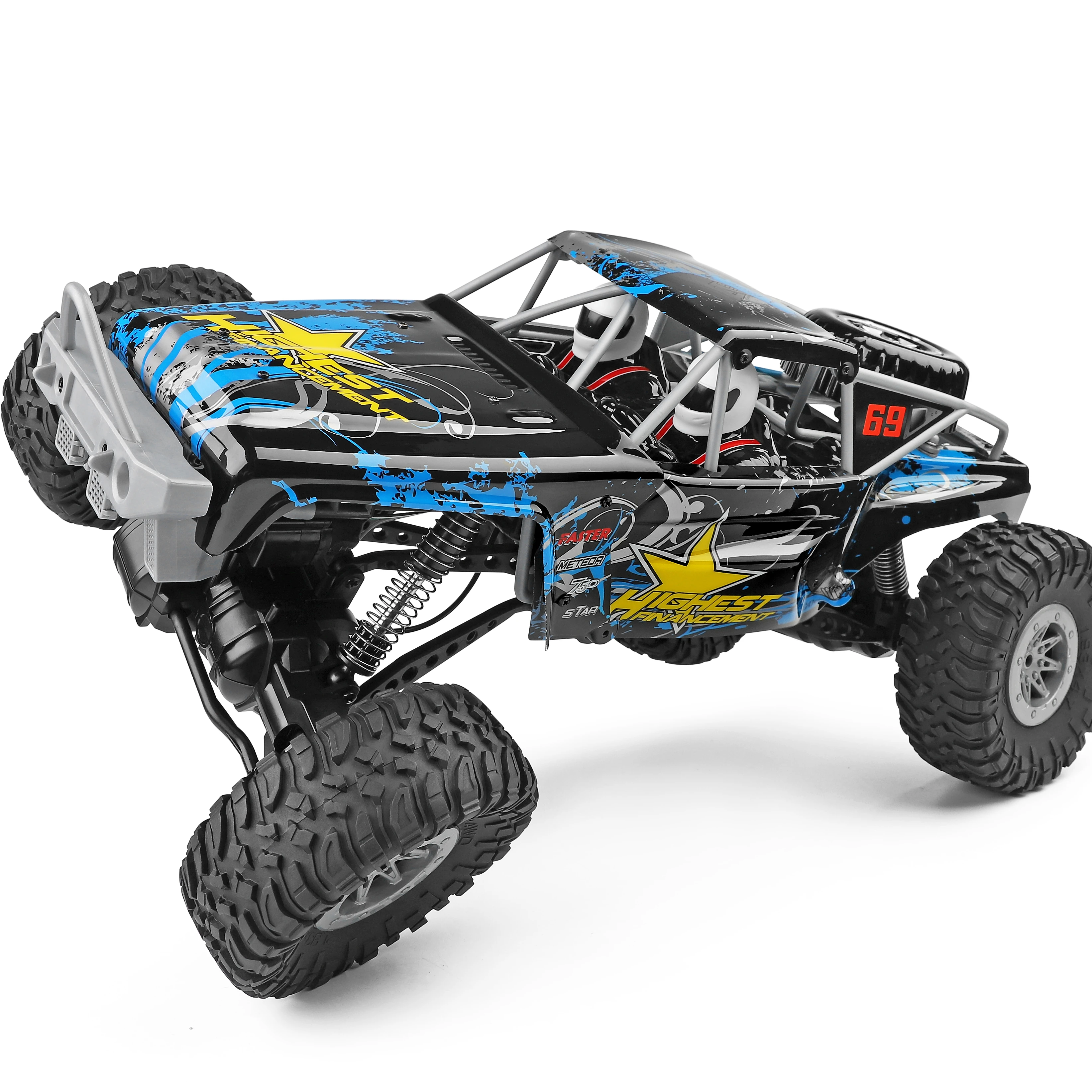 WLToys 104310 1:10 2.4 GHz 4WD High Speed Electric Double Bridge Crawler Remote Control Climbing Truck Toys