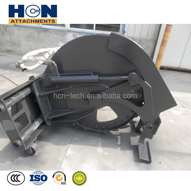 Hot sale rock saw trencher for skid steer loader