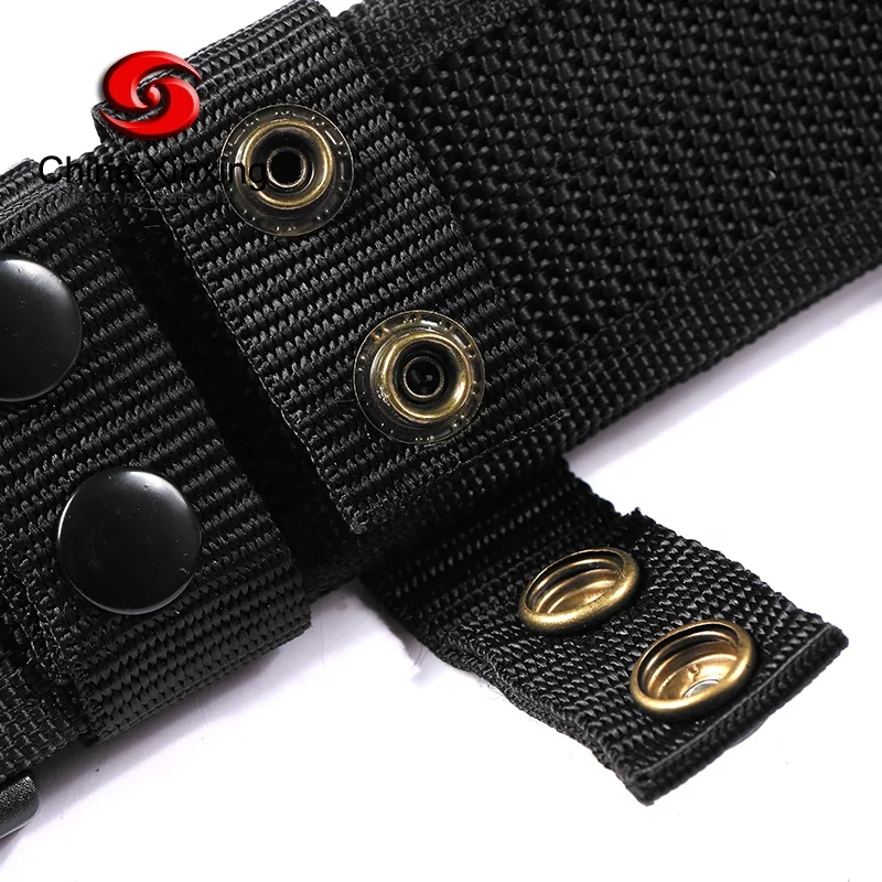 Xinxing Black PP webbing women men tactical combat belt for law officer duty