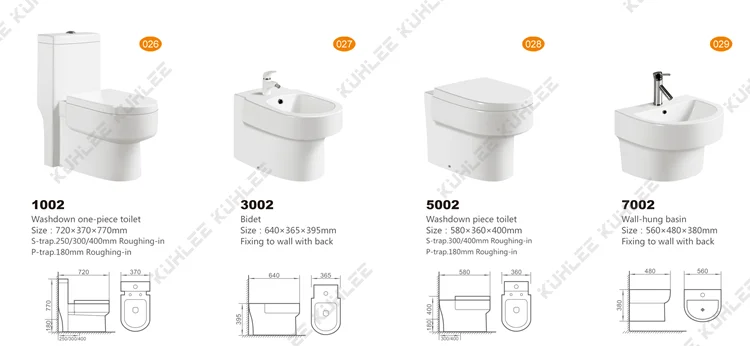 U shaped Good quality ceramic low price toilet bowl suite