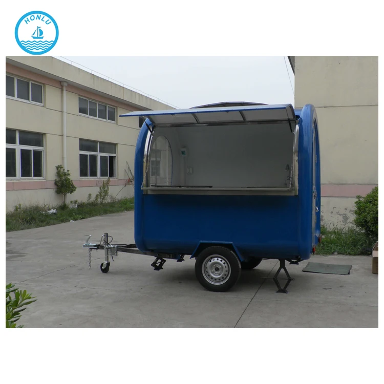 European Bakery Mobile Food Trailer Fast Food Concession Stand Trailer Smoothie Kiosk for Sale