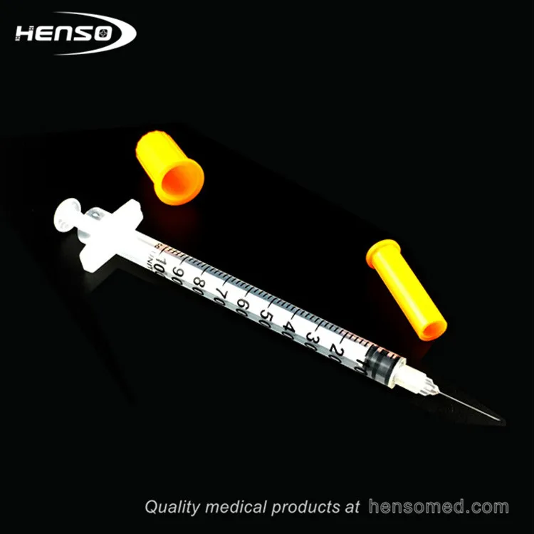 
Disposable Free Insulin Syringes With Orange Cap 