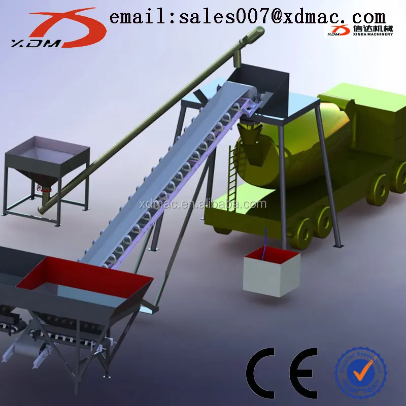 Dry Mix Concrete Batch Plant Batchmix Plant