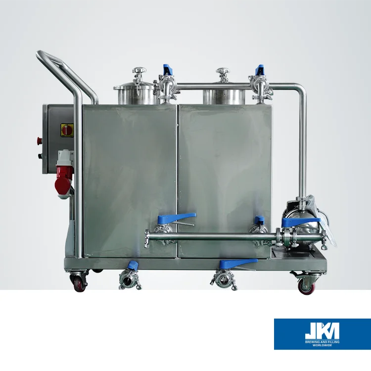 CIP cleaning tank brewery system