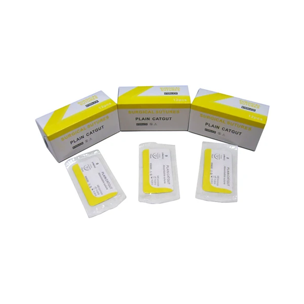 
Стерилизованный плоский кетгутовый шов CE 