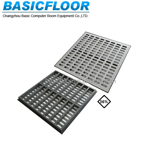 
China wholesale market data center ventilation panel perforated raised floor 