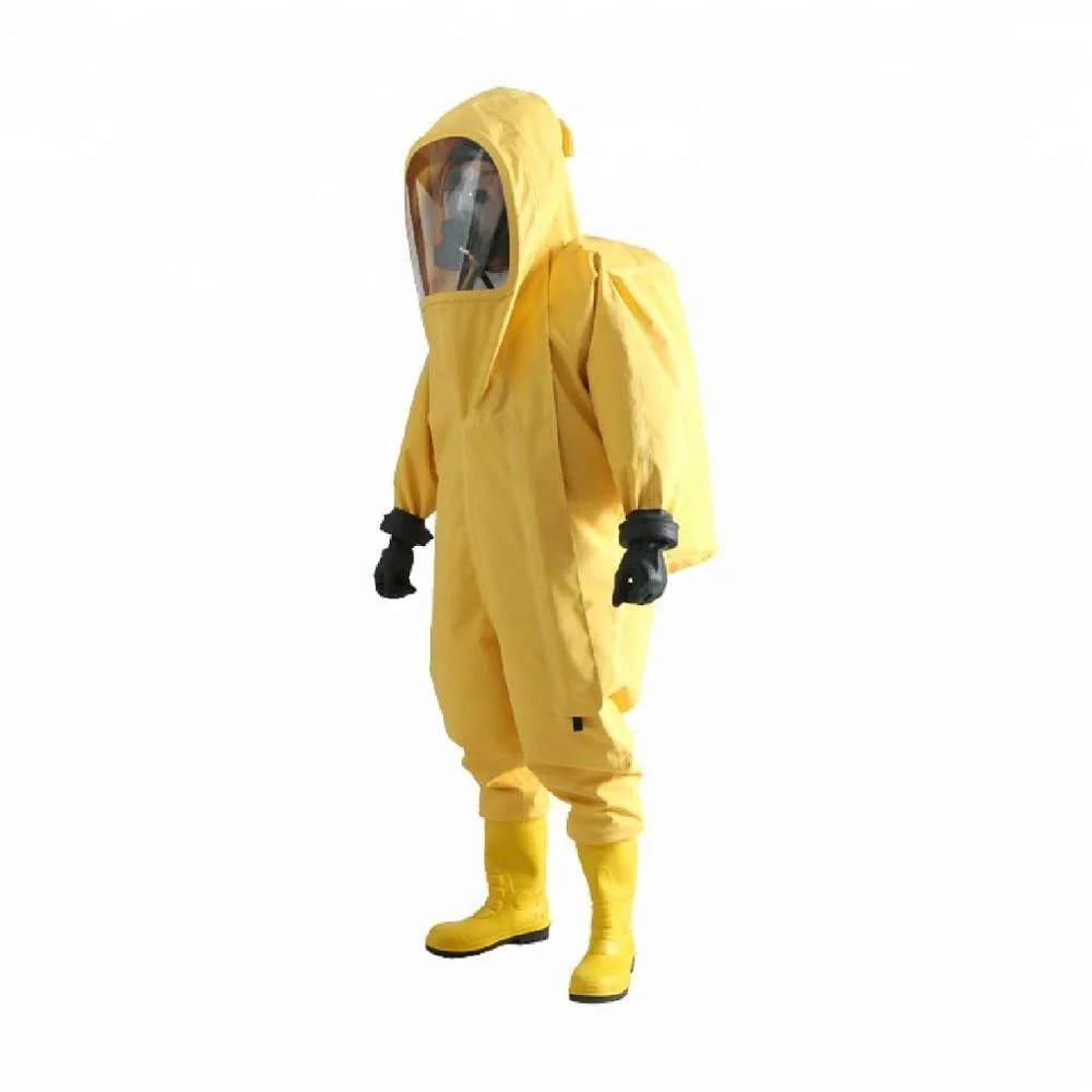 Omniseal Type chemical neoprene suit for fireman