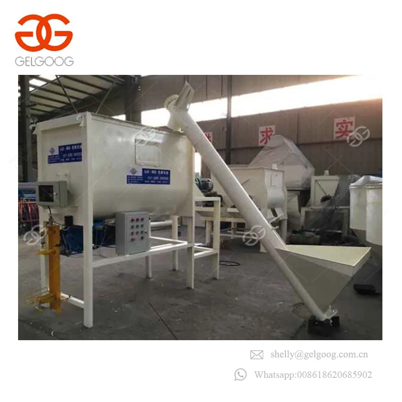 Widely Used Dry Mortar Kaolin Mineral Plaster Powder Packing Machinery Lime Sand Mixing Machine