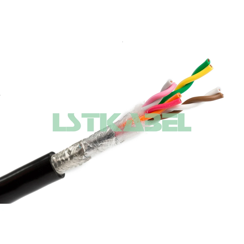 
4 Pairs 24AWG RS485 Cable RVVP Communication Cable 