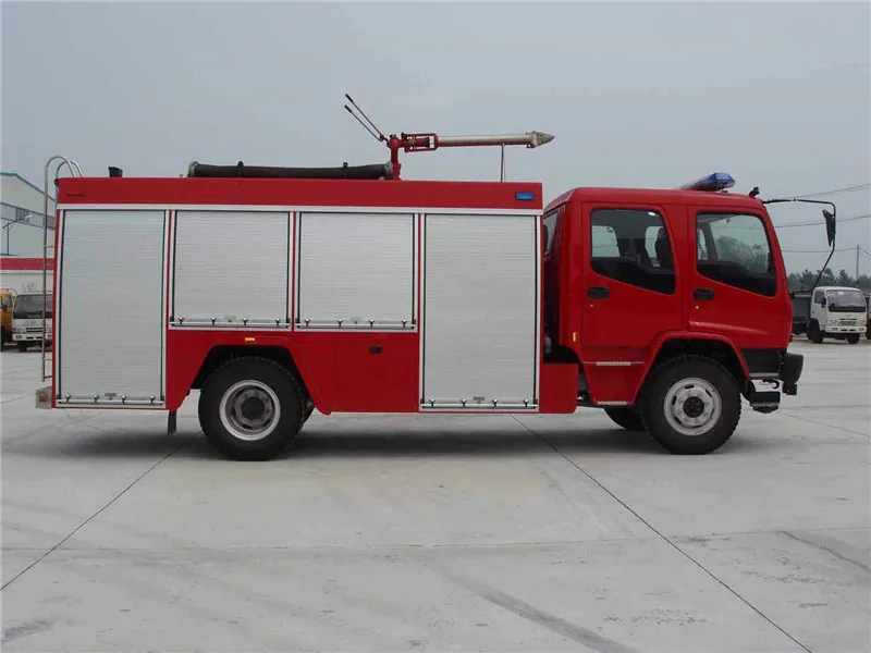 Японский 4*2 пенопластовый резервуар для воды пожарная машина