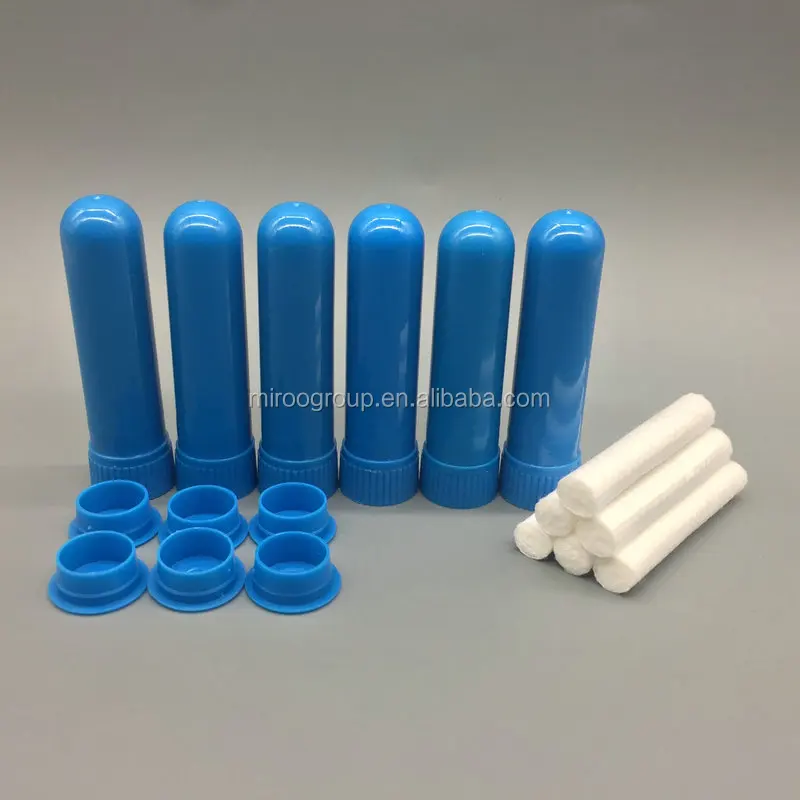 Hot Products in USA Portable Mini Blank Inhaler Sticks Nasal Inhaler Tubes for Aroma Essential Oils