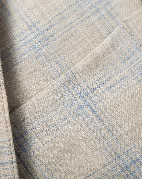 Bespoke tailored suits made to measure italian formal style 100% linen mens blazer