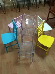 Plastic Resin Kids Chiavari Chair For Hotel Party