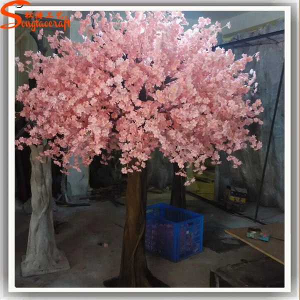 New products fake silk artificial trees cherry blossoms how to draw cherry blossom trees