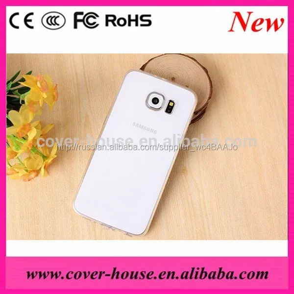 Цена от производителя тпу акриловая прозрачная задняя крышка чехол для Samsung Galaxy S6